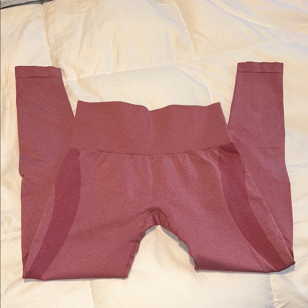 NVGTN PINK MAUVE CONTOUR LEGGINGS